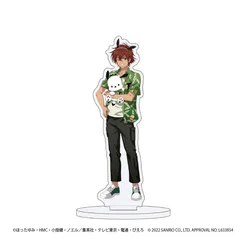キャラアクリルフィギュア「ヒカルの碁×サンリオキャラクターズ」04/和谷義高×ポチャッコ 描き下ろし 新品未開封品のサムネイル