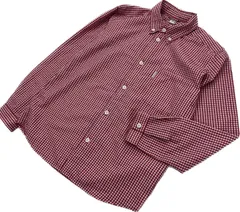 mont-bell ☆ キッズ 160 ボーイズ ギンガムチェック 長袖 ボタンダウン シャツ アウトドア タウンユース お出かけ 人気 モンベル■AM230