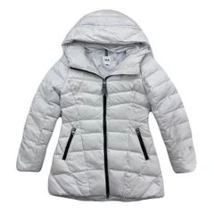 フィラ ゴルフ ダウンコート ダウンジャケット レディース Mサイズ ホワイト 白 細身 ●BD333