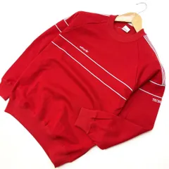 アディダス ☆ adidas ☆ デサント製 ヴィンテージ ジャージ プルオーバージャケット レッド 美品 M 希少アイテム レトロ感 古着MIX■AA155