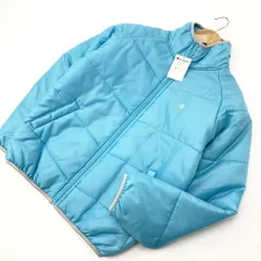 チャンピオン CHAMPION 中綿ジャケット ジャンパー レディースLサイズ 水色 タグ付き 未使用 美品♪ シンプル♪■BC134