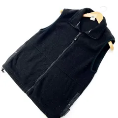 コロンビア COLUMBIA フリースベスト ブラック Sサイズ 細身 アウトドア♪ シンプルな黒♪ 90年代ビンテージ♪■BC135