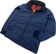 adidas ☆ 裏発熱◎ 保温 中綿 ジップアップ ジャケット ネイビー L ベーシック スポーツ トレーニング 秋冬 人気 定番 アディダス■AK271