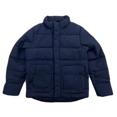 GAP ダウンジャケット ブラック ギャップ メンズ Lサイズ ふかふか 防寒 シンプル ●BA314