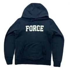 ナイキ NIKE スウェット パーカー ブラック 黒 FORCEロゴ Mサイズ メンズ ●AK373