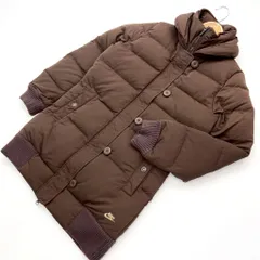 ナイキ ☆ NIKE 暖かい♪ ダウンコート ダウンジャケット ブラウン M レディース スポーティ過ぎない◎ アウトドア 日常着に♪■AH139