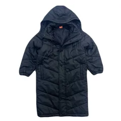 プーマ ベンチコート ロングコート 中綿 キッズ 子供用 ブラック 黒 130サイズ スポーツに ●DD358