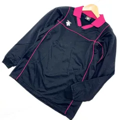 ■デサント DESCENTE 長袖シャツ スポーツシャツ バレー ハンドボール等に Mサイズ 【スポーツにぴったり♪】■DD58