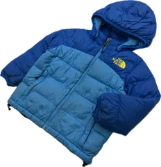 THE NORTH FACE ☆ キッズ 100サイズ ダウンジャケット ダウンパーカー ブルー アウトドア キャンプ 雪遊び 人気 ノースフェイス■CF276