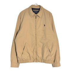 Polo by Ralph Lauren ポロ ラルフローレン スイングトップ ベージュ(メンズ M)中古 古着 X5531