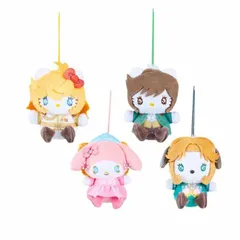 劇場アニメ「ベルサイユのばら」×サンリオキャラクターズ マスコット 全4種コンプリートセット