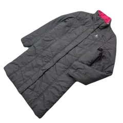 le coq sportif ルコック スポルティフ 中綿 ロングコート グレー M レディース 秋冬 ゴルフ スポーツ トレーニング 野外 防寒■CB301