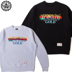 Acapulco Gold/アカプルコゴールド｜クルースウェット/MOUNTAIN RANGE CREWNECK SWEATSHIRT AG FW24-08｜クルーネック スウェット トレーナー ストリート スケのサムネイル