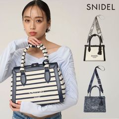 新品未使用 SNIDEL スナイデルキャンバス バリエロゴ2Way 保存袋付き