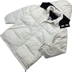 FILA SPORT ☆ フィラ 厚手 ダウンジャケット ダウンパーカー スノー ホワイト M 秋冬 最強 防寒 スポーツ ゴルフ アウトドア■FC213