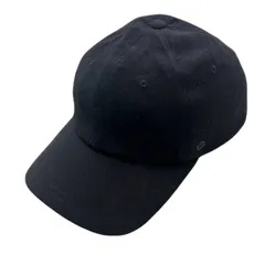 ルルレモン コットン キャップ 帽子 オールブラック 56cm Sサイズ やや浅めの着用感 サイズ調整可能 LULULEMON ●FMC212