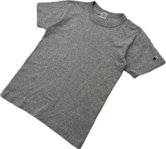 Champion ☆ USA製 T1011 タフ◎ ヘビーウエイト 半袖 Tシャツ 霜降り グレー S アメカジ ストリート 古着 人気 定番 チャンピオン■EF318