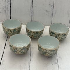 ☆セラドン焼き☆バーンセラドンBAAN CELADON タイ青磁 湯呑みセット