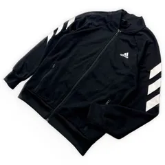 adidas ☆ アディダス トラックジャケット ジャージ ジャケット 160 キッズ 万能 通年 スポーツ トレーニング タウンユース 人気■J307