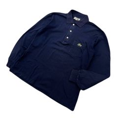 90's フレラコ LACOSTE ネイビー ポロシャツ サイズ7 - メルカリ