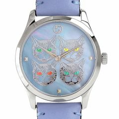 GUCCI グッチ 腕時計 キャット グレーシェル 27ミリ YA1265011 - メルカリ