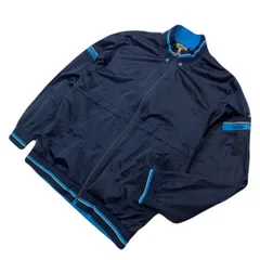 NIKE ナイキ ビンテージ ナイロンジャケット ブルゾン ネイビー メンズ L 通年 スポーツ ストリート アメカジ アウトドア 古着■ED303