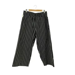 クックマン COOKMAN ストライプ柄 ワイド シェフパンツ メンズ  XL