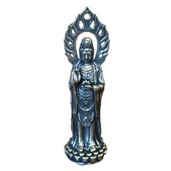 A67 観音菩薩 観音様 真鍮製 仏像 置物 ブラス 開運 守護 風水 縁起物