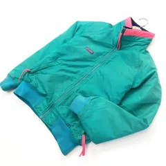 コロンビア ☆ Columbia 裏側 フリース ナイロンジャケット シェルジャケット ライトグリーン レディース L 登山 アウトドア US古着■EB203