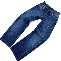EDWIN ★ 505 セルビッチ ビンテージモデル ストレート デニムパンツ ジーンズ W28 自然な色落ち◎ インディゴ 古着MIX エドウィン■Ja2616