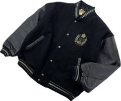 CONCORD COORDINATES レザー切替 スタジャンブラック カナダ製 - メルカリ