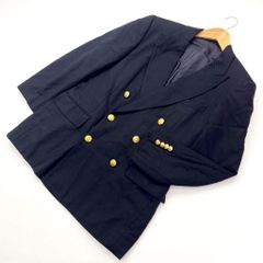 希少❗️ラルフローレン 紺ブレ ダブル 金ボタン L XL 濃紺 ネイビー