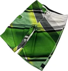 O'NEILL ☆ グラフィック◎ サーフパンツ スイム ハーフパンツ グリーン W30 春夏 サーフィン 海 川 海水浴 アウトドア オニール■JS1268