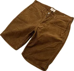良品 ☆ BEAMS ☆ ビームス コーデュロイ ショートパンツ ハーフパンツ ブラウン S メンズ 春夏 ヘビロテ アメカジ 大人カジュアル■JS1306