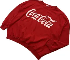 SOLD OUT ☆ ソールドアウト コカコーラ スウェット トレーナーレディース ビッグシルエット ワイド フリーサイズ ストリート 古着■O185