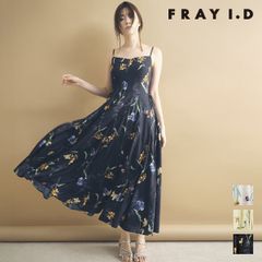 美品✨ FRAY I.D ボタニカルキャミソールワンピース　2025 美品✨ FRAY I.D ボタニカルキャミソールワンピース 2025 - メルカリ