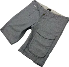 Paul Smith ☆ デザイン ハーフパンツ ショーツ グレー M 春夏 オシャレ ストリート 大人カジュアル 古着 ポールスミス ジーンズ■JS844