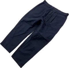 JOURNAL STANDARD ☆ 春夏 着回し◎ ネイビー イージーパンツ テーパード パンツ M 大人カジュアル 古着 ジャーナルスタンダード■JS848