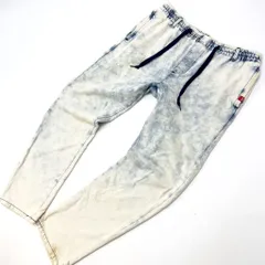 エドウィン ☆ EDWIN ET1063 ブリーチ ムラ染 スウェットパンツ イージーパンツ L リラックス ストリート感溢れるスタイルに◎ ■Ja4066