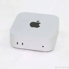 ソフマップ 〔中古品〕 Mac mini Late-2024 MU9E3J／A Apple M4 10コアCPU_10コアGPU 16GB SSD512GB シルバー 〔15.5 Sequoia〕【262】