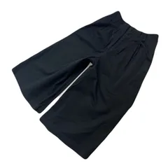 URBAN RESEARCH アーバンリサーチ ワイド パンツ ガウチョパンツ 七分 ブラック レディース 36 春夏 モード 大人カジュアル 人気■JS1493