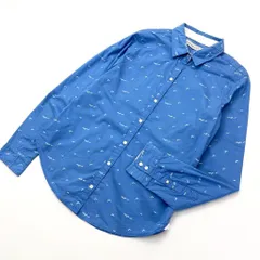 Abercrombie&Fitch ☆ ロゴ柄◎ 爽やかなブルー◎ 長袖 シャツ レディース S 春夏 大人カジュアル 定番 アバクロンビー&フィッチ■S1676のサムネイル