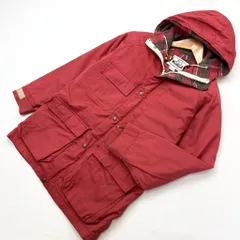 WOOLRICH ☆ 絶妙◎ レッド ピンク マウンテンパーカー マウンテンジャケット レディース M相当 アウトドア オールド ウールリッチ■S1247