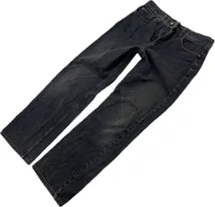 Levi's ☆ 509-03 自然な風合い◎ ブラック ジーンズ デニムパンツ 黒 W33 アメカジ ストリート 大人カジュアル 古着 リーバイス■Ja7490
