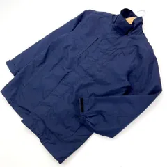 Eddie Bauer ☆ テック系スタイルに◎ ナイロンジャケット ウィンドジャケット ネイビー XS アウトドア キャンプ エディーバウアー■S1347
