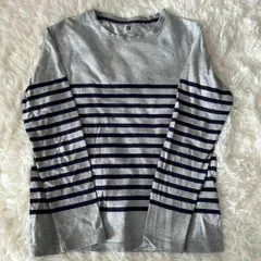 UNIQLO　ユニクロ　キッズ　長袖カットソー　サイズ150　ボーダー