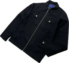 URBAN RESEARCH ☆ 麻混 コットン デザイン ジャケット ブラック ブルゾン 黒 38 春 秋 モード カジュアル 人気 アーバンリサーチ■S3310