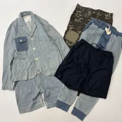 SUPERTHANKS スーパーサンクス 5点 セット SET ヒッコリー ジャケット パンツ ショーツ 迷彩 パンツ 無地 ショーツ 803-0010のサムネイル