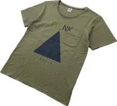 R.NEWBOLD ☆ デザイン ポケット 半袖 Tシャツ 風合い◎ オリーブグリーン L 春夏 アメカジ 大人カジュアル アールニューボールド■S2087