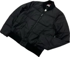 UNIQLO ☆ INES DE LA FRESANGE ダウンジャケット ブルゾン レディース M相当 ブラック 秋冬 モード ミリタリー ユニクロ イネス■S3183